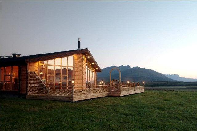 Lodge de pêche en Islande