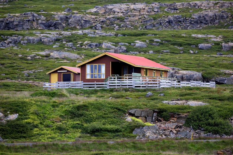 Chalet de pêche en Islande