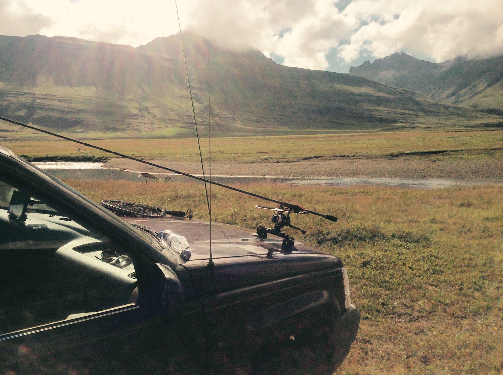 Voyage de pêche en 4x4 4x4 islande