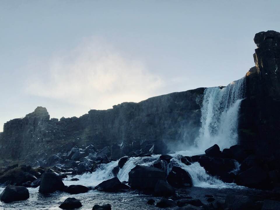 Cascade en Islande