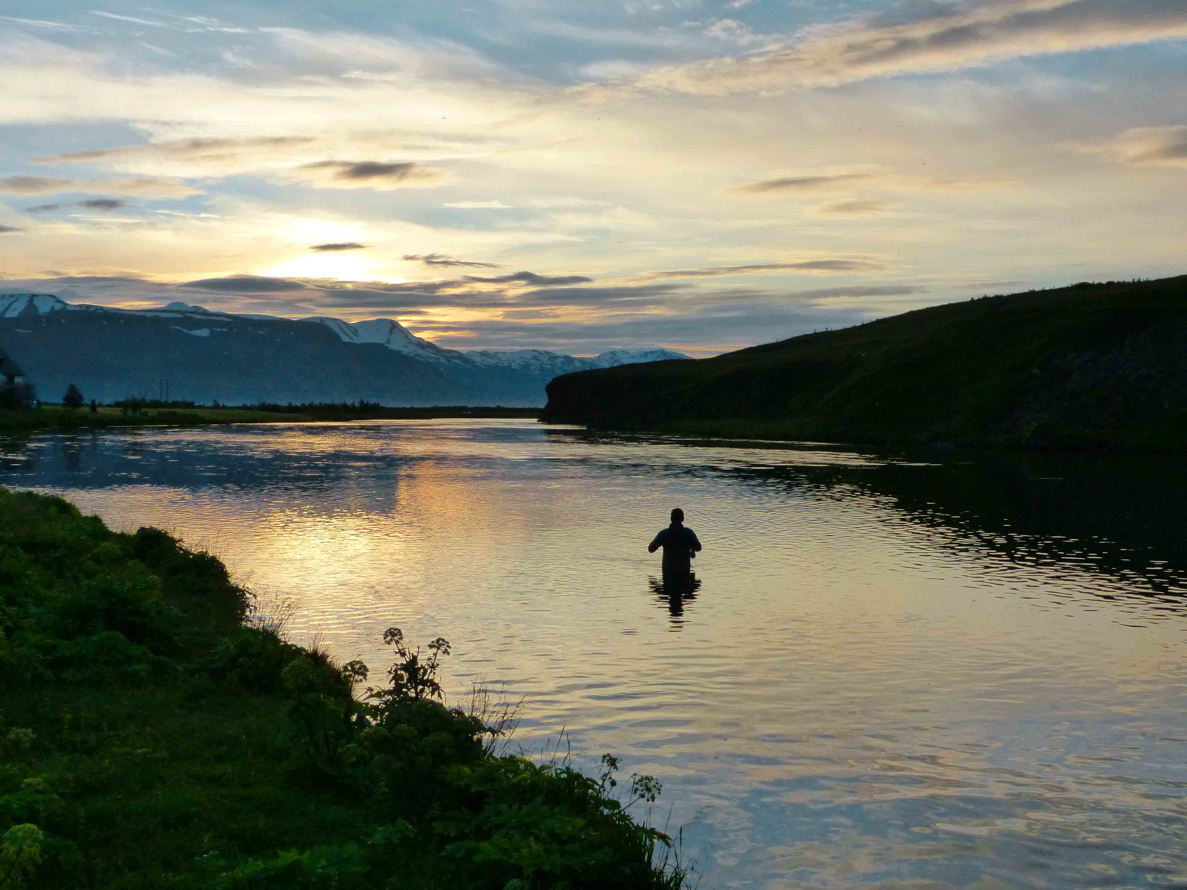 Pêche au saumon d'Islande