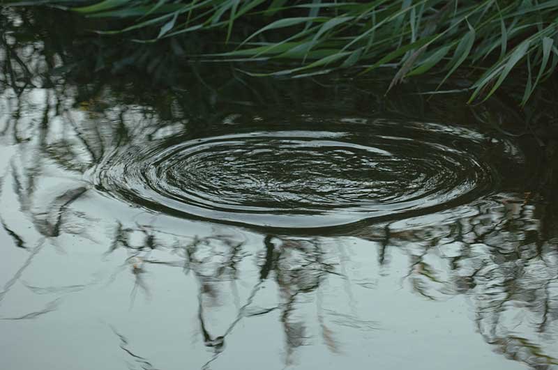 rise trou d'eau lors de la période de pêche en Islande