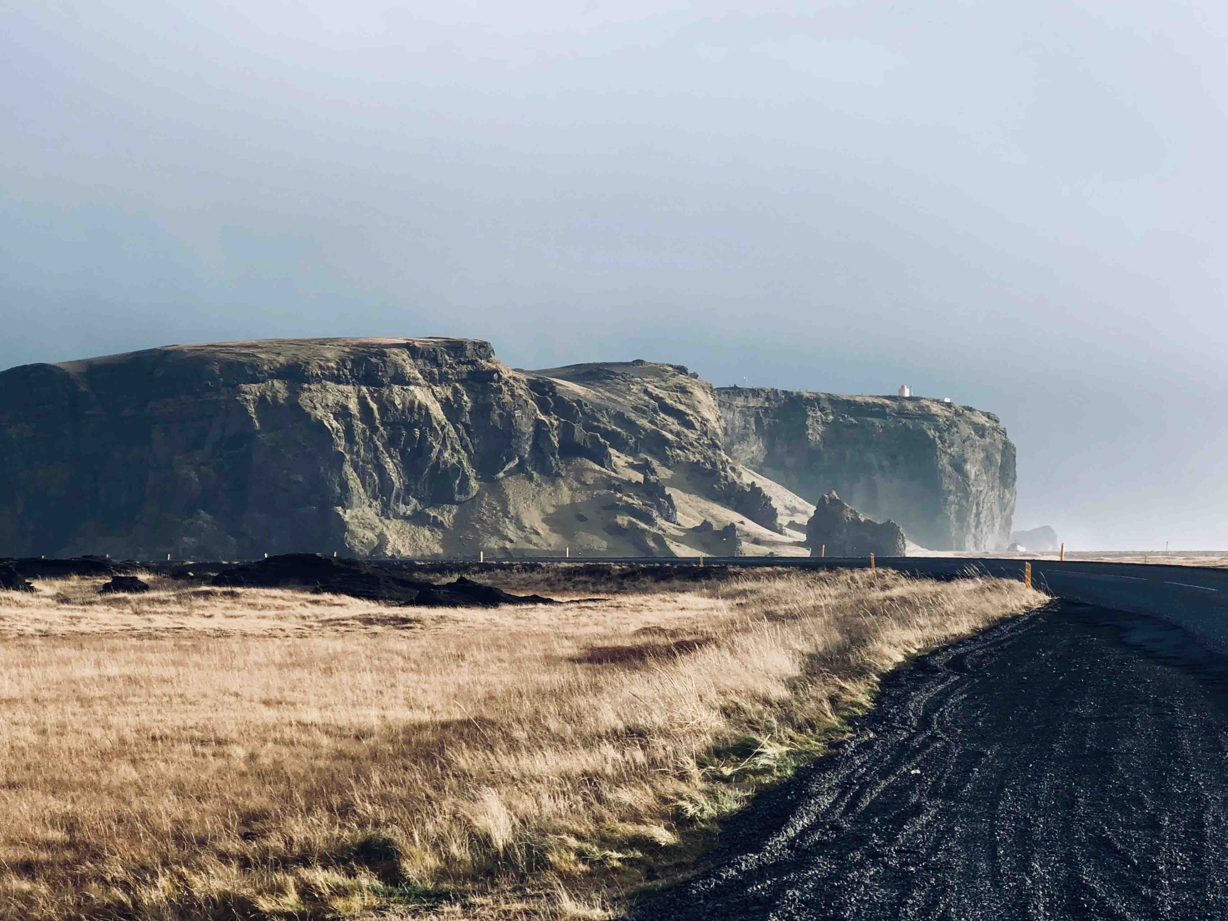 Paysage Islandais lors d'un tour de pêche en Islande