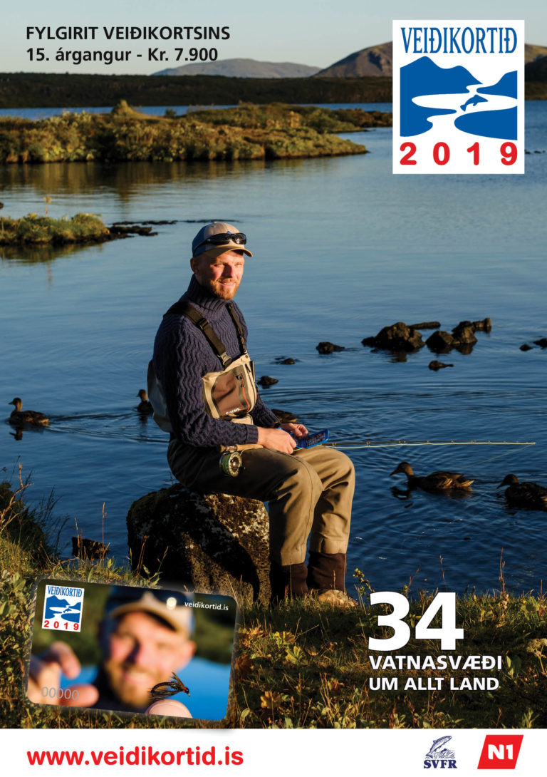 couverture de livre pour les licences de pêche en Islande