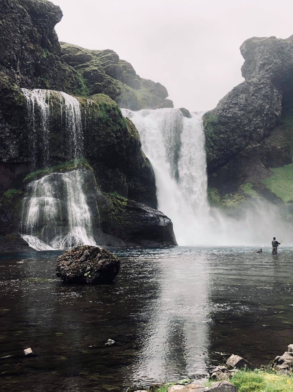 Cascade en Islande